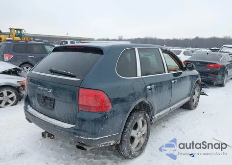 2004 Porsche Cayenne S z USA, uszkodzony, nr VIN WP1AB29P34LA74025